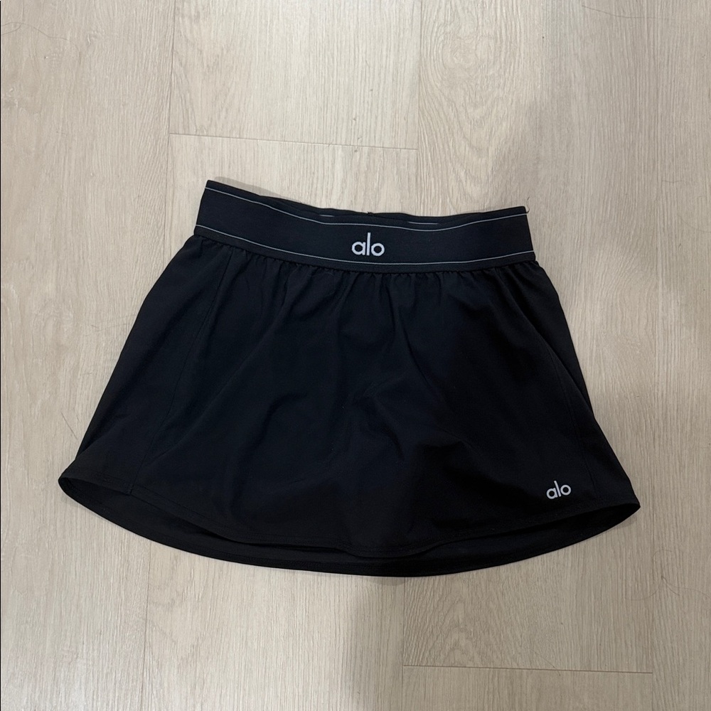 ALO Yoga Classic Black Mini Skirt